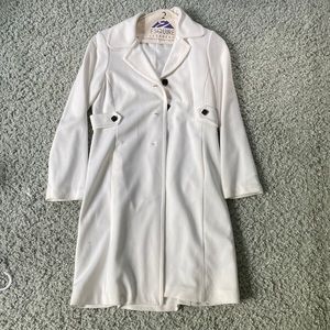 Long white coat